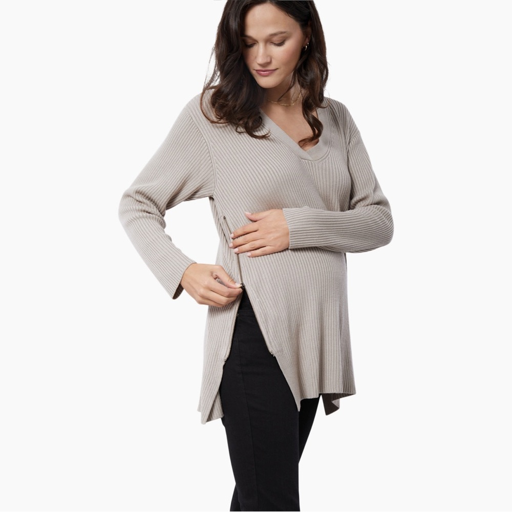 Ingrid & Isabel V-Neck Maternity Sweater